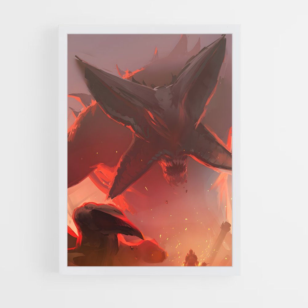 Poster Dragon de la Terreur – affiche Path of exile (vue 3)